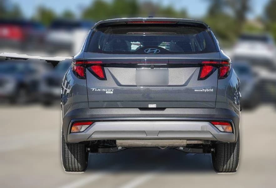 Hyundai Tucson Hybrid Blue SE AWD 2026 — side view
