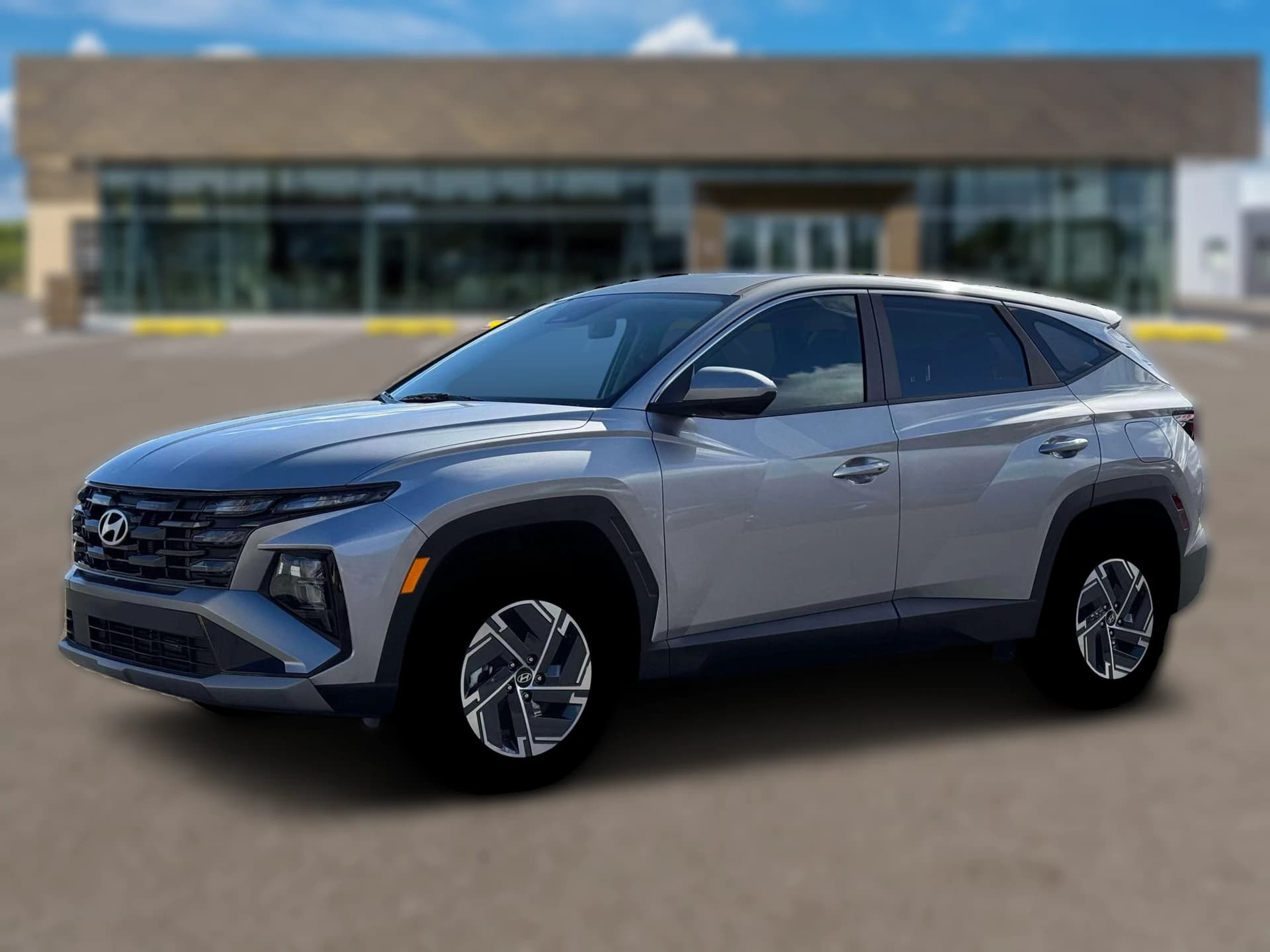 Hyundai Tucson Hybrid Blue SE AWD 2026 — side view