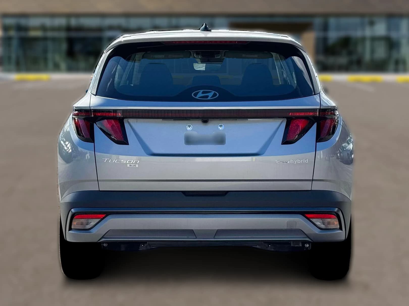 Hyundai Tucson Hybrid Blue SE AWD 2026 — side view