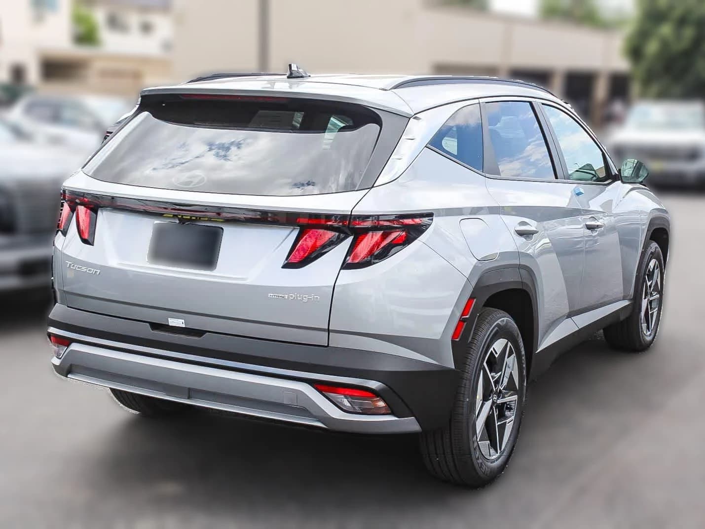 Hyundai Tucson Plug-In Hybrid SEL AWD 2026 — side view