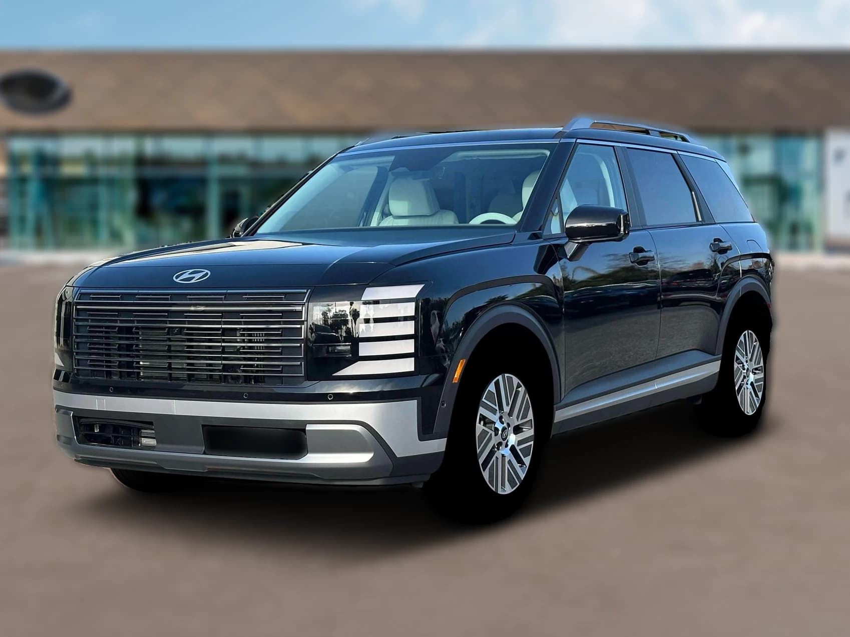 Hyundai Palisade Hybrid Blue SEL Premium 8P FWD 2026 — side view