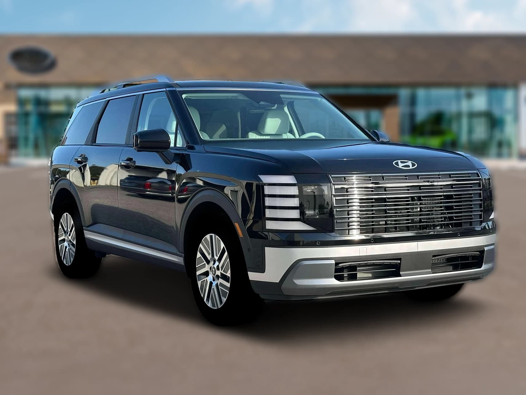 Hyundai Palisade Hybrid Blue SEL Premium 8P FWD 2026 — side view