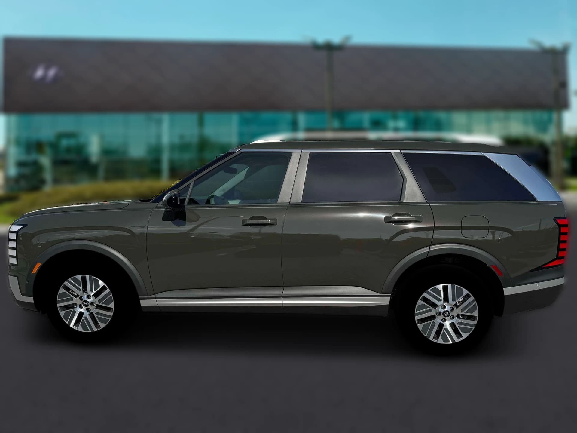 Hyundai Palisade Hybrid Blue SEL Premium 8P FWD 2026 — side view