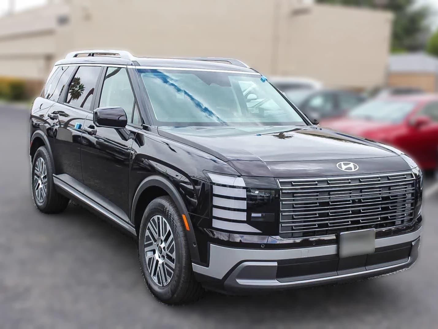 Hyundai Palisade Hybrid Blue SEL Premium 8P FWD 2026 — side view