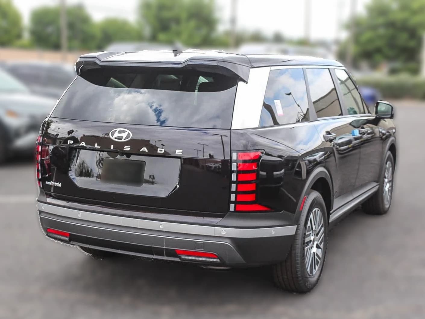 Hyundai Palisade Hybrid Blue SEL Premium 8P FWD 2026 — side view