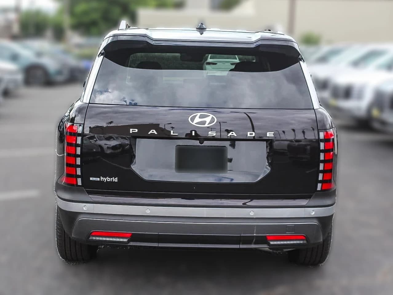 Hyundai Palisade Hybrid Blue SEL Premium 8P FWD 2026 — side view