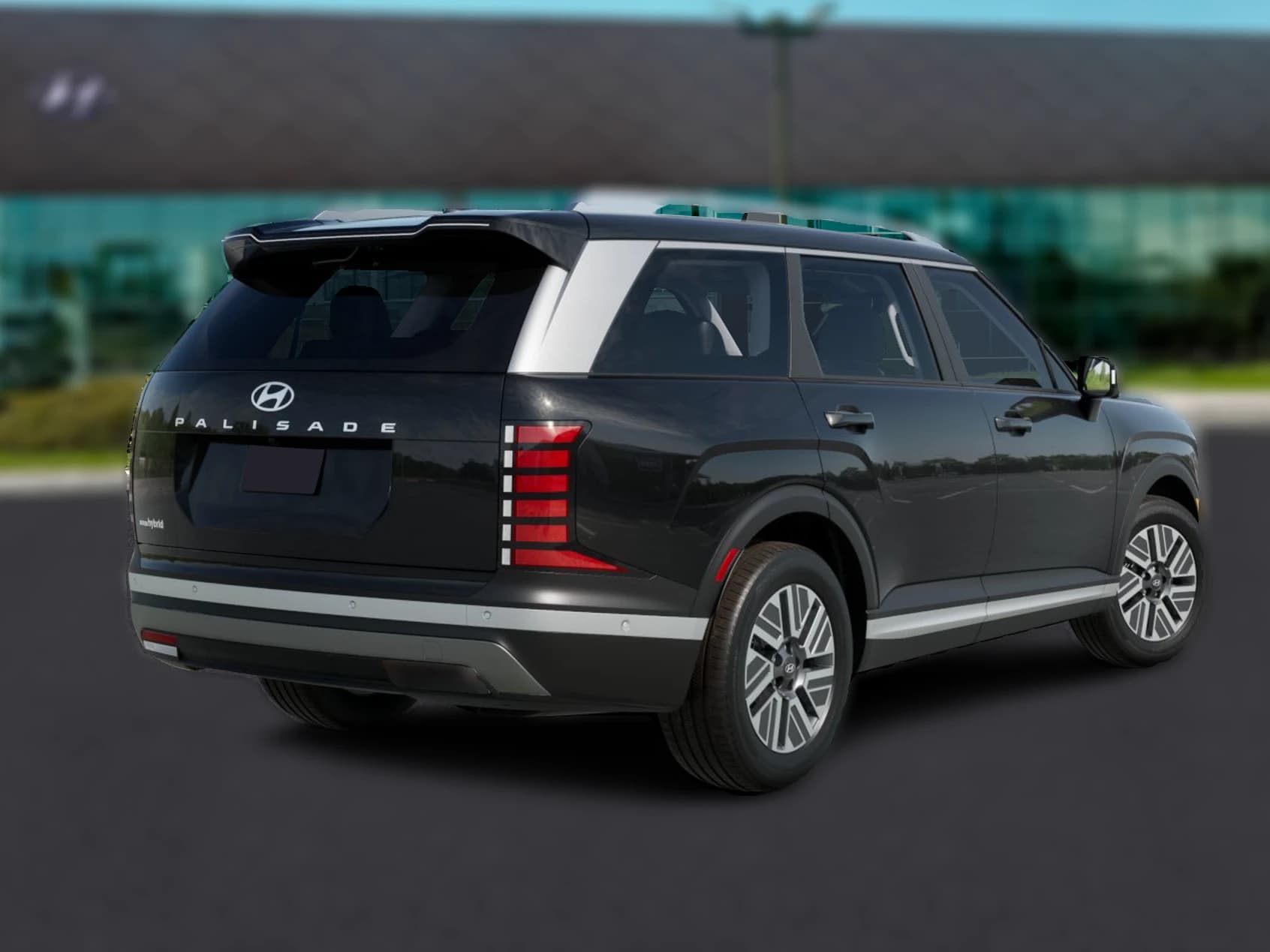 Hyundai Palisade Hybrid Blue SEL Premium 7P FWD 2027 — side view