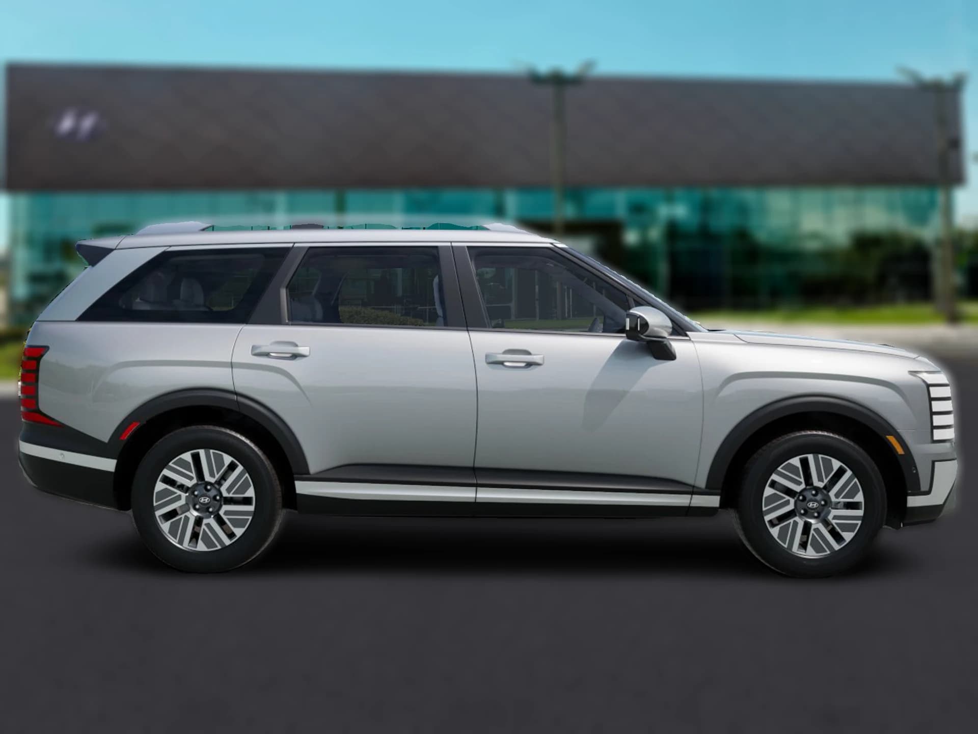 Hyundai Palisade Hybrid Blue SEL Premium 8P FWD 2026 — side view