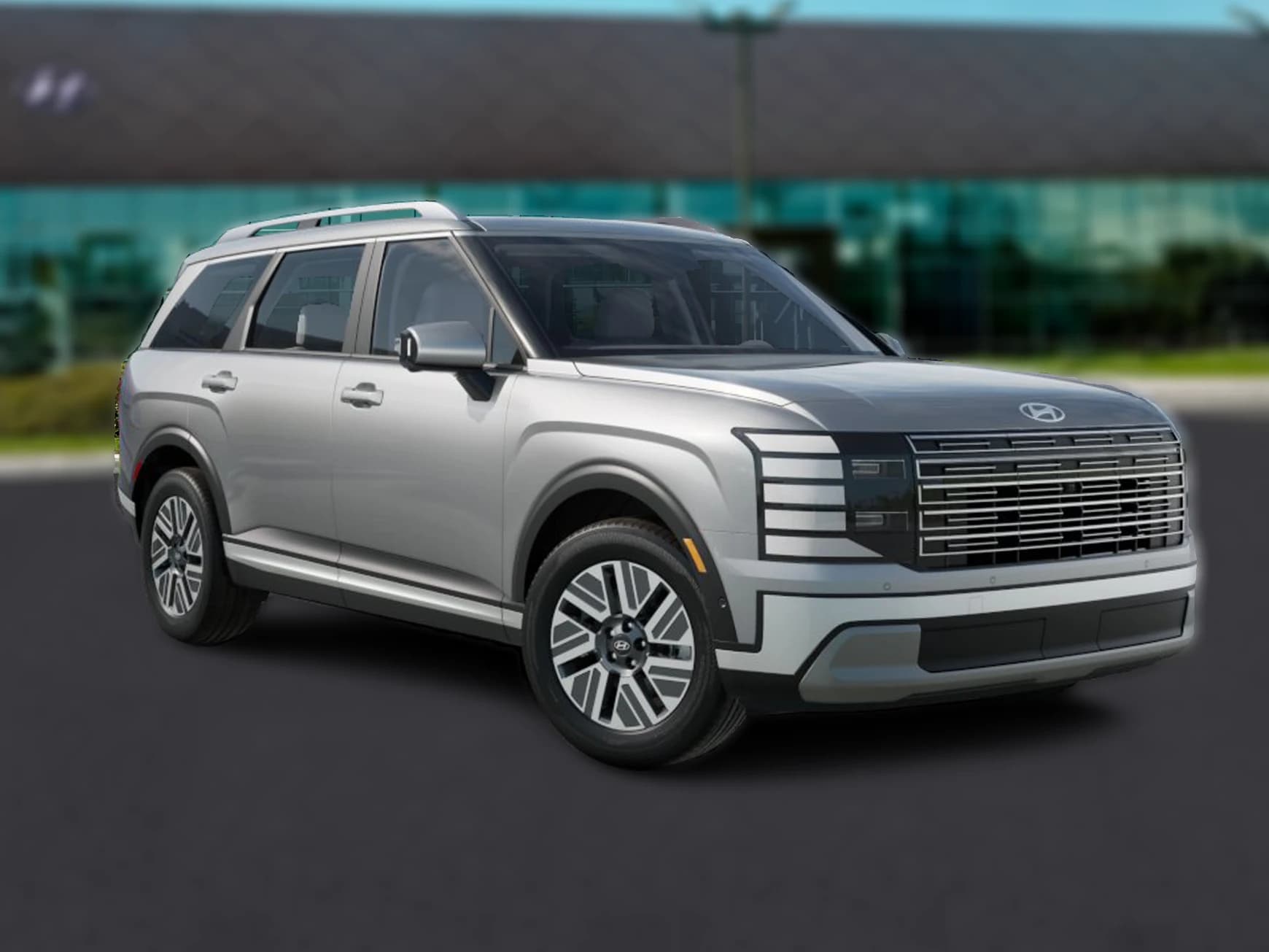 Hyundai Palisade Hybrid Blue SEL Premium 8P FWD 2026 — side view