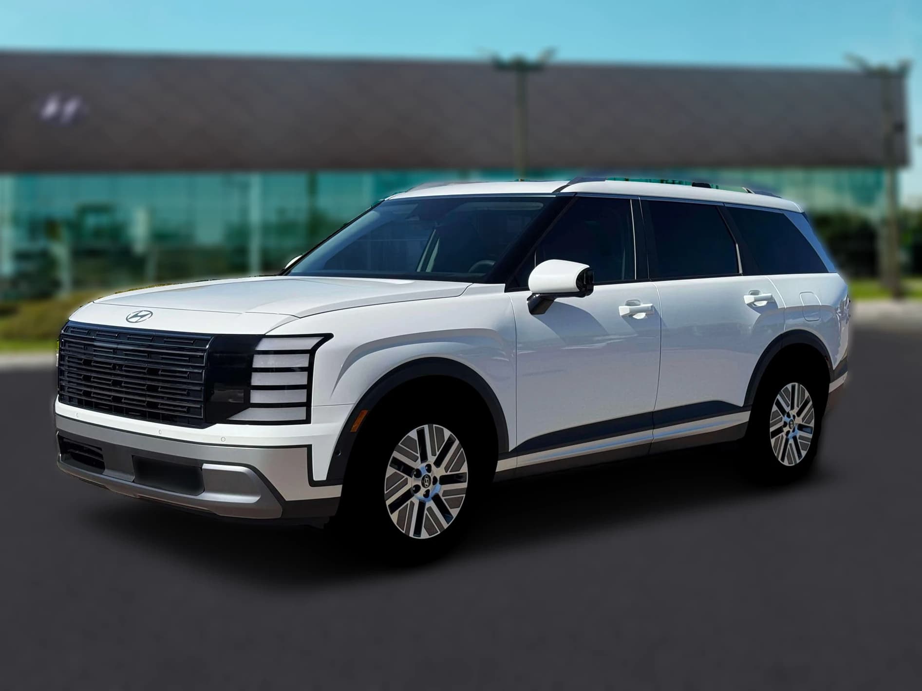 Hyundai Palisade Hybrid Blue SEL Premium 8P FWD 2026 — side view