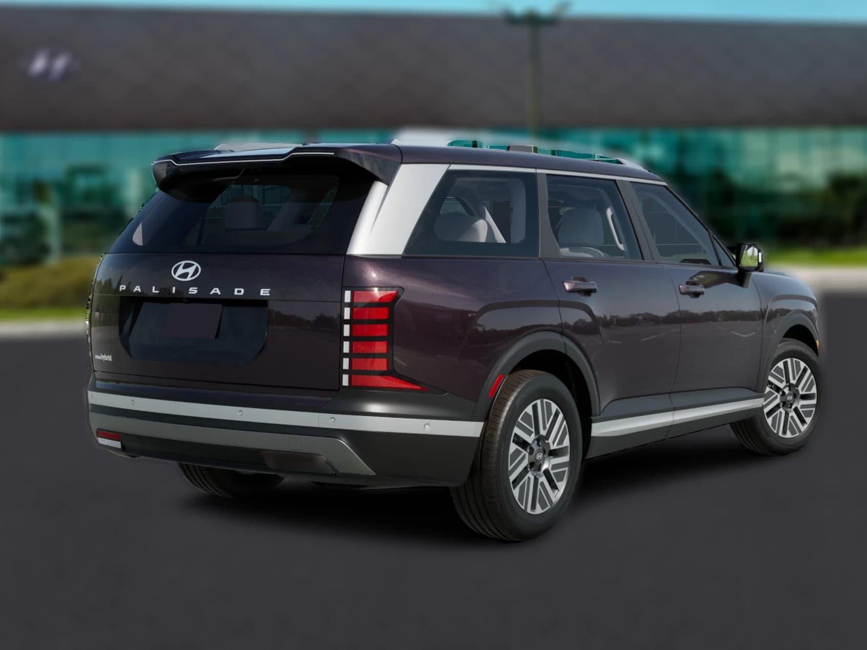 Hyundai Palisade Hybrid Blue SEL Premium 7P FWD 2027 — side view