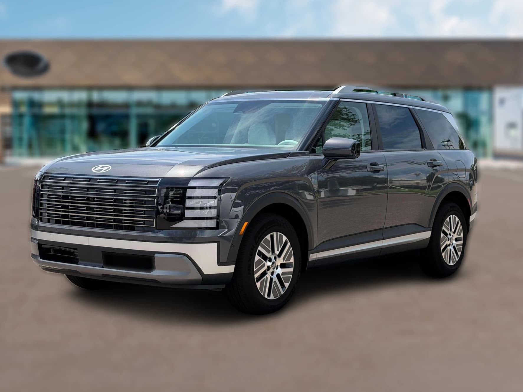 Hyundai Palisade Hybrid SEL Premium 8P AWD 2027 — side view
