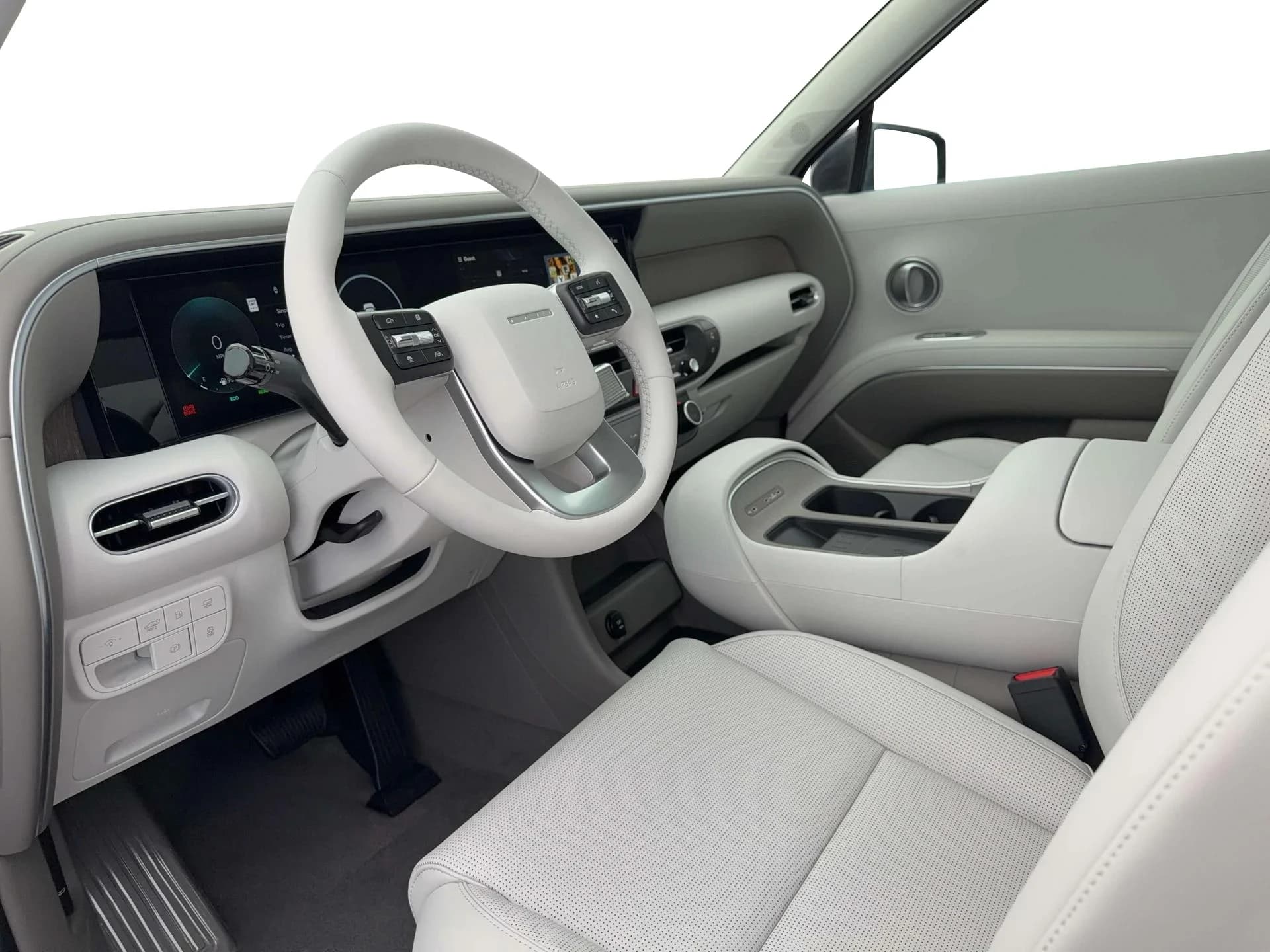 Hyundai Palisade Hybrid Blue SEL 7P FWD 2026 — side view