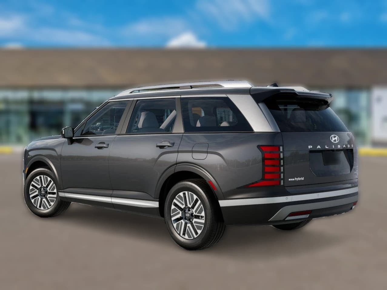Hyundai Palisade Hybrid Blue SEL 8P FWD 2026 — side view