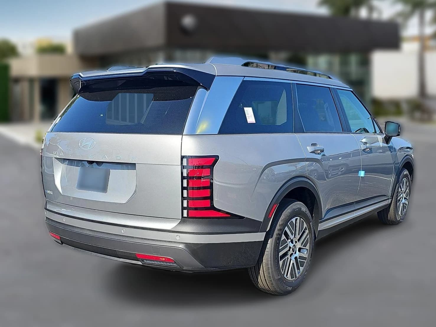 Hyundai Palisade Hybrid Blue SEL 7P FWD 2027 — side view