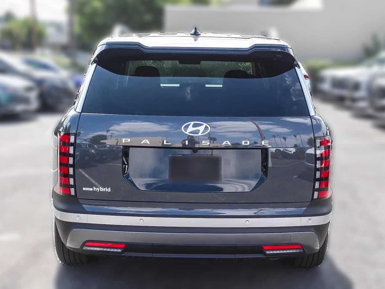 Hyundai Palisade Hybrid Blue SEL 8P FWD 2026 — side view