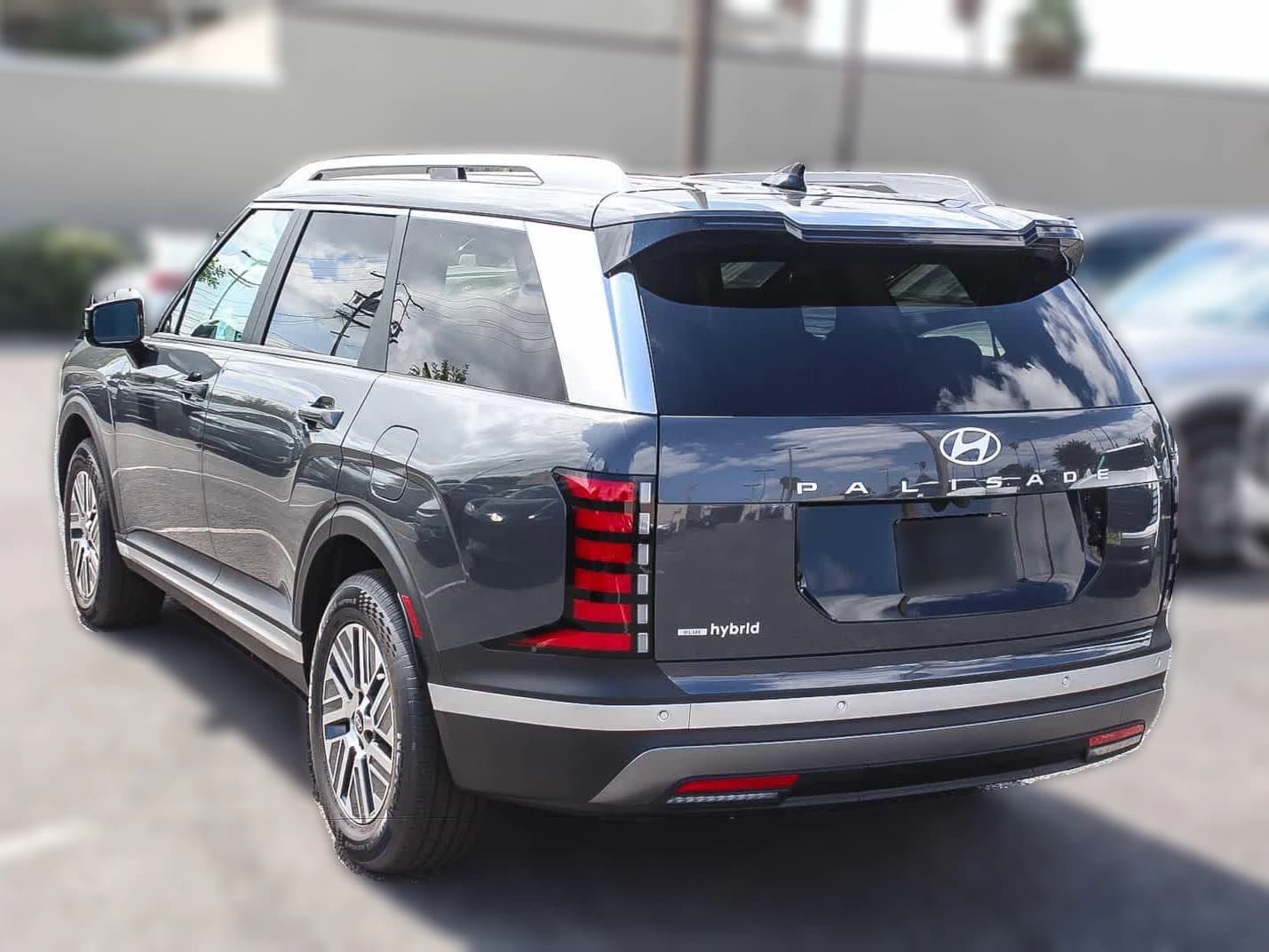 Hyundai Palisade Hybrid Blue SEL 8P FWD 2026 — side view