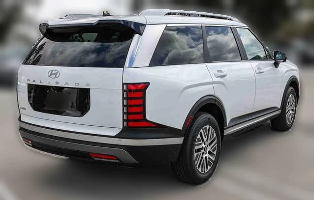 Hyundai Palisade Hybrid Blue SEL 8P FWD 2026 — side view