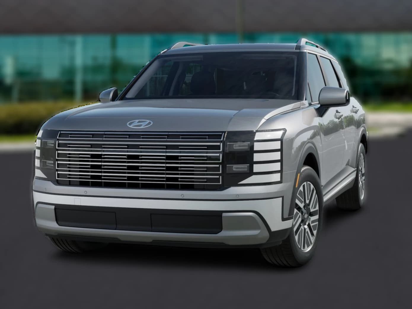 Hyundai Palisade Hybrid Blue SEL 7P FWD 2026 — side view
