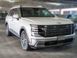 Hyundai Palisade Hybrid Blue SEL 7P FWD 2026 — side view