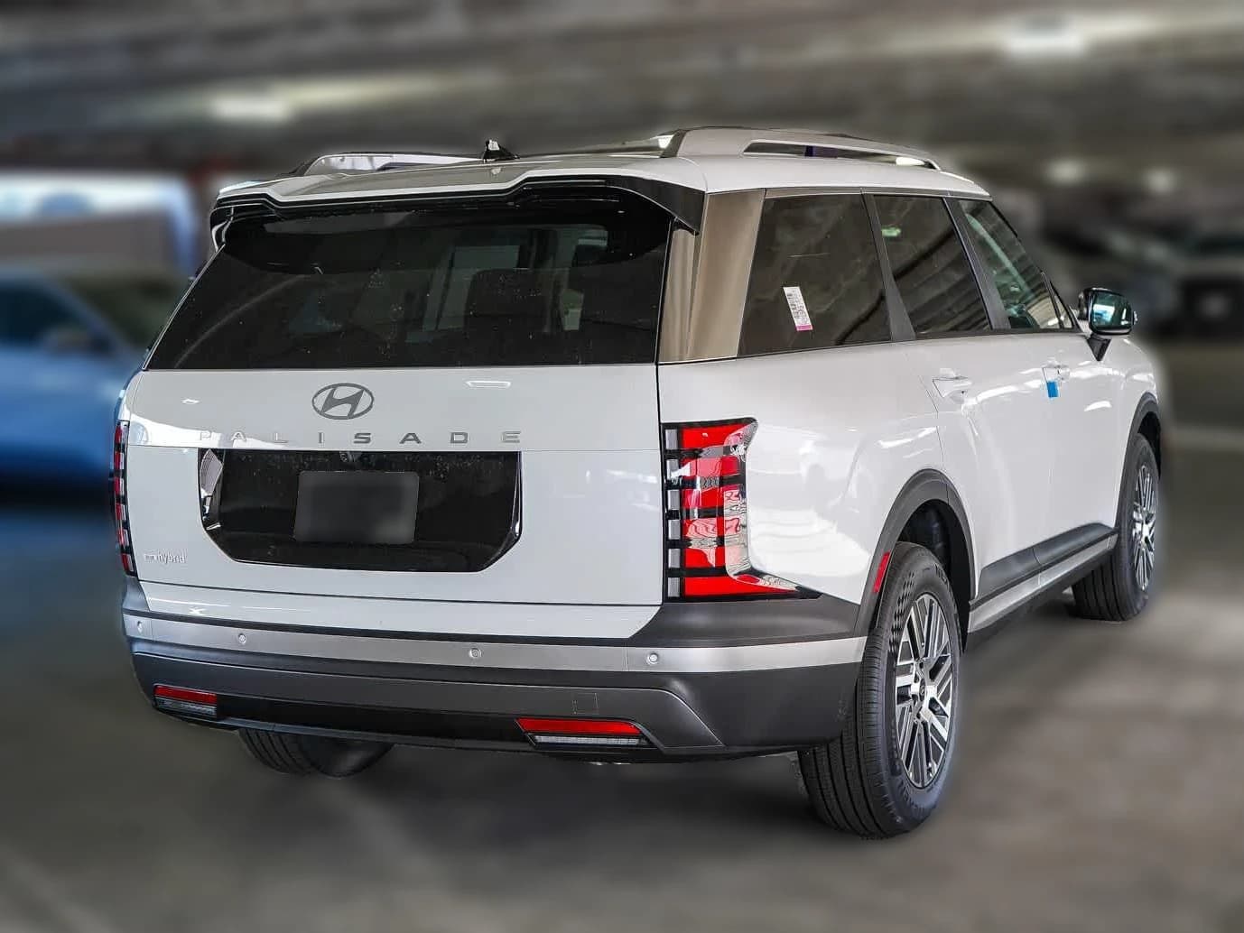 Hyundai Palisade Hybrid Blue SEL 7P FWD 2026 — side view