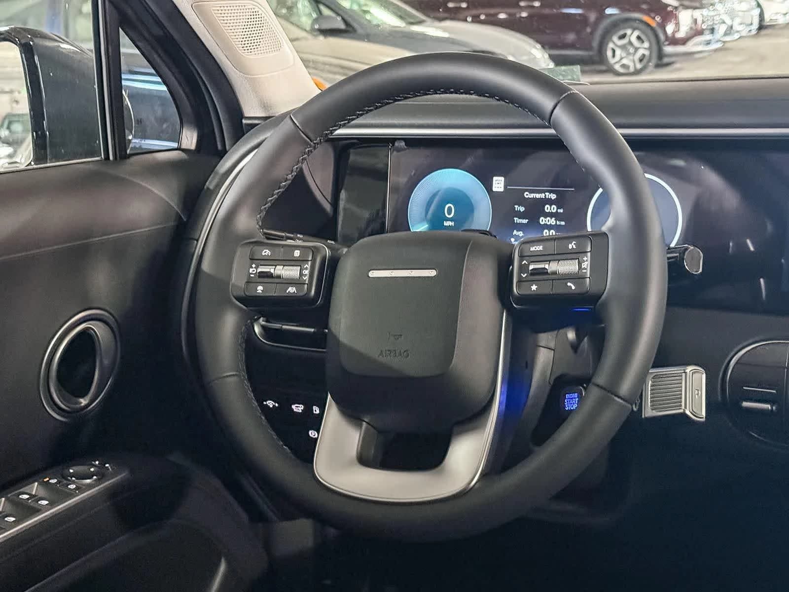 Hyundai Palisade Hybrid Blue SEL 7P FWD 2026 — side view