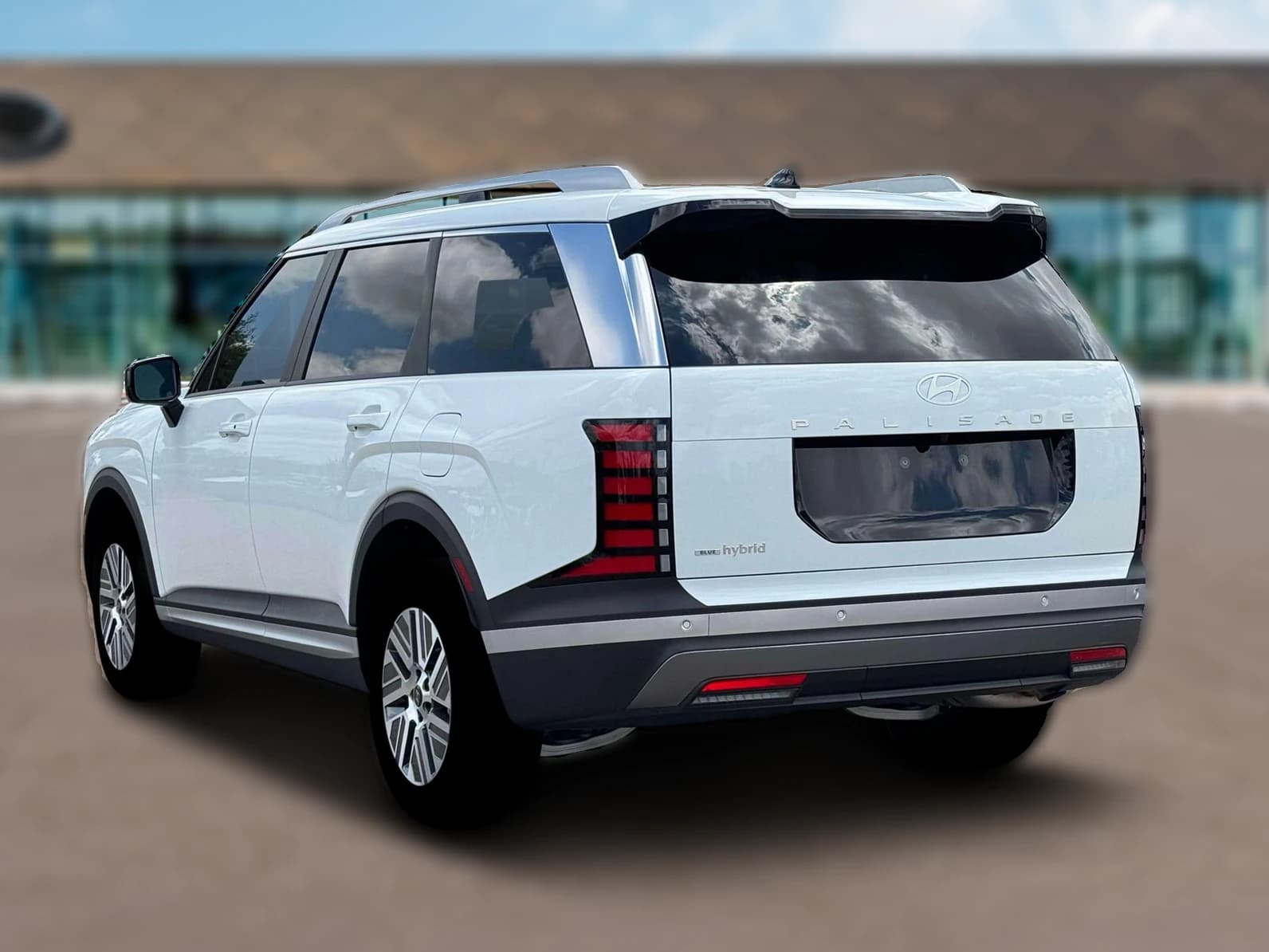 Hyundai Palisade Hybrid Blue SEL 7P FWD 2026 — side view