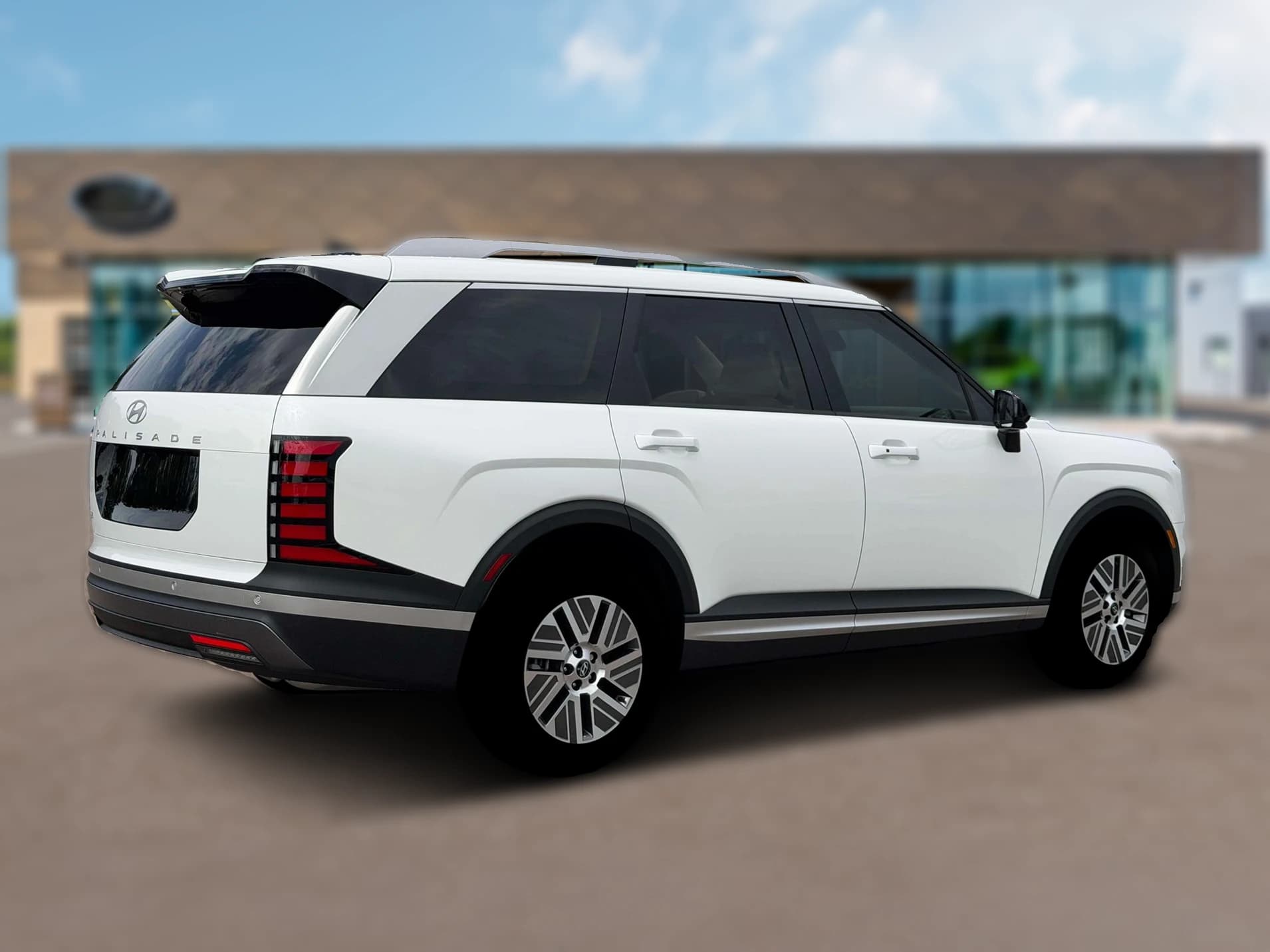 Hyundai Palisade Hybrid Blue SEL 8P FWD 2026 — side view