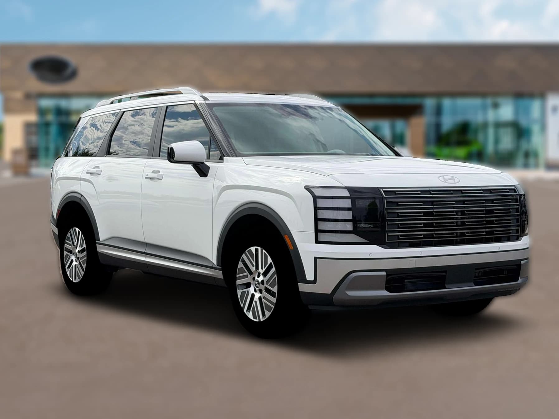 Hyundai Palisade Hybrid Blue SEL 8P FWD 2026 — side view