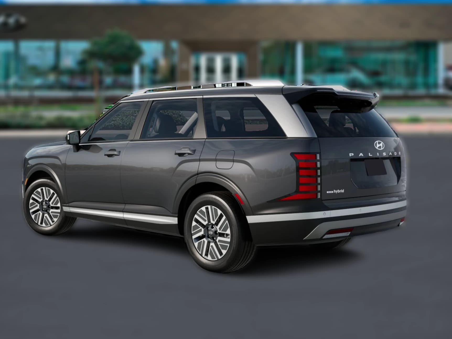 Hyundai Palisade Hybrid Blue SEL 7P FWD 2026 — side view