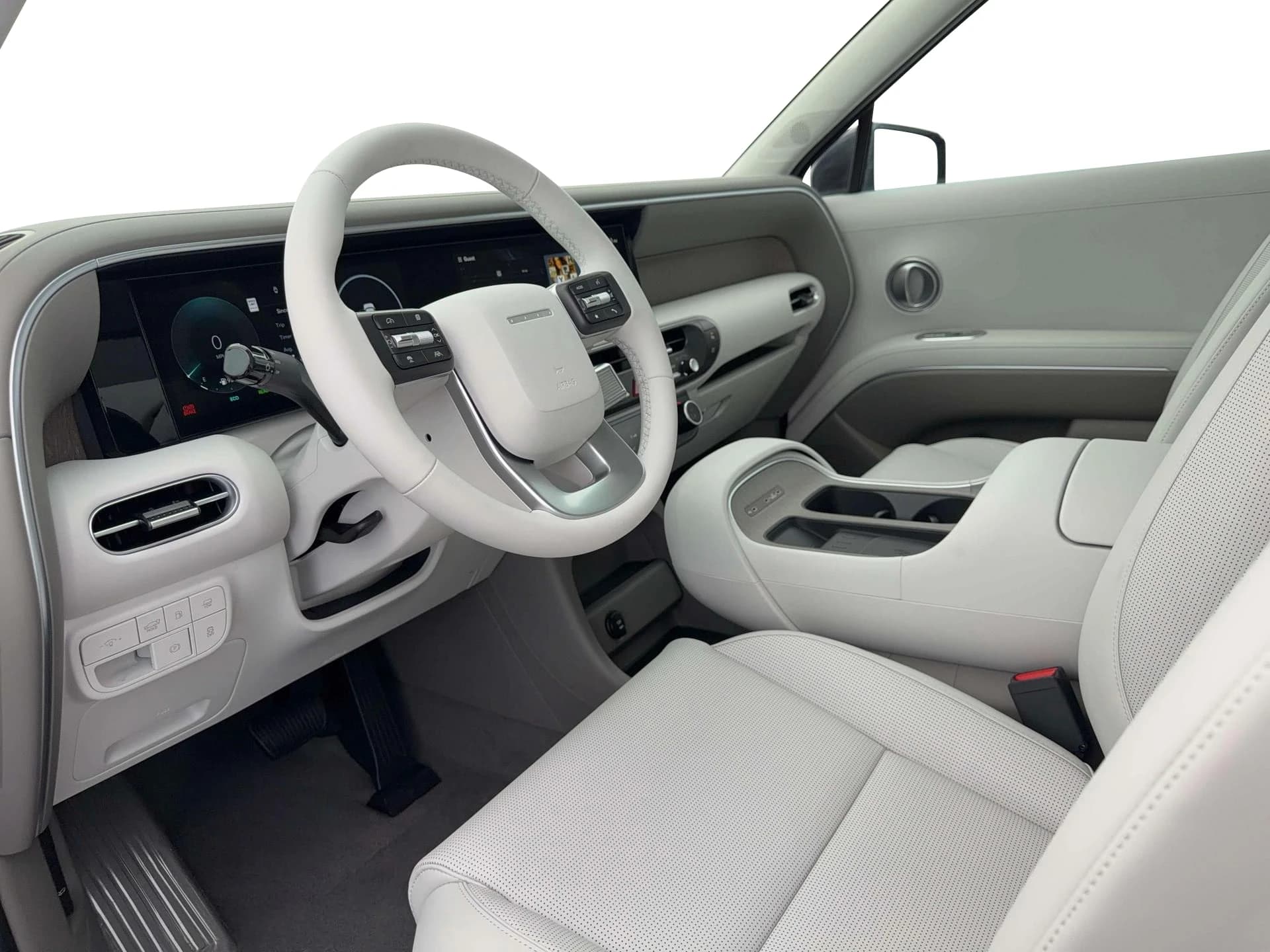 Hyundai Palisade Hybrid Blue SEL 7P FWD 2026 — side view