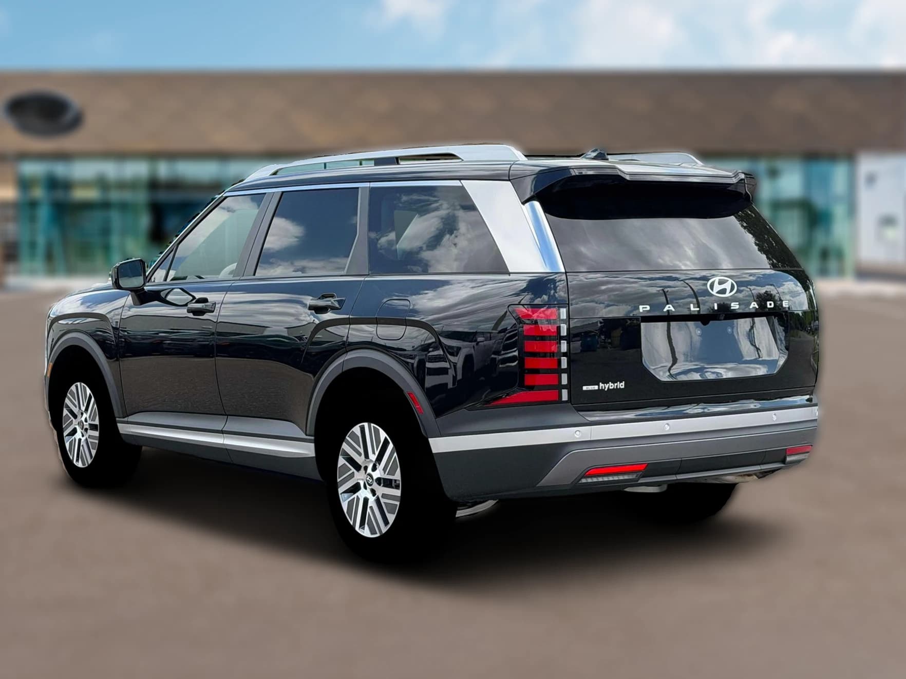 Hyundai Palisade Hybrid Blue SEL 7P FWD 2026 — side view