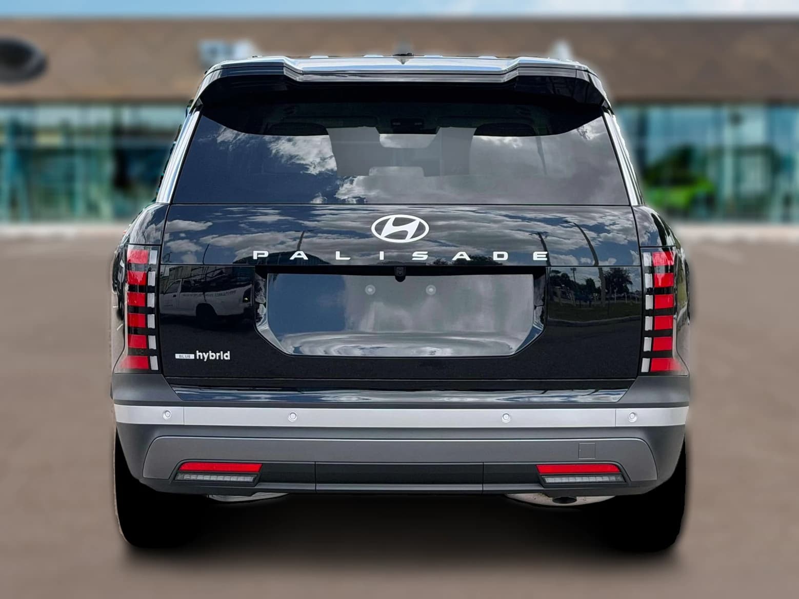 Hyundai Palisade Hybrid Blue SEL 7P FWD 2026 — side view