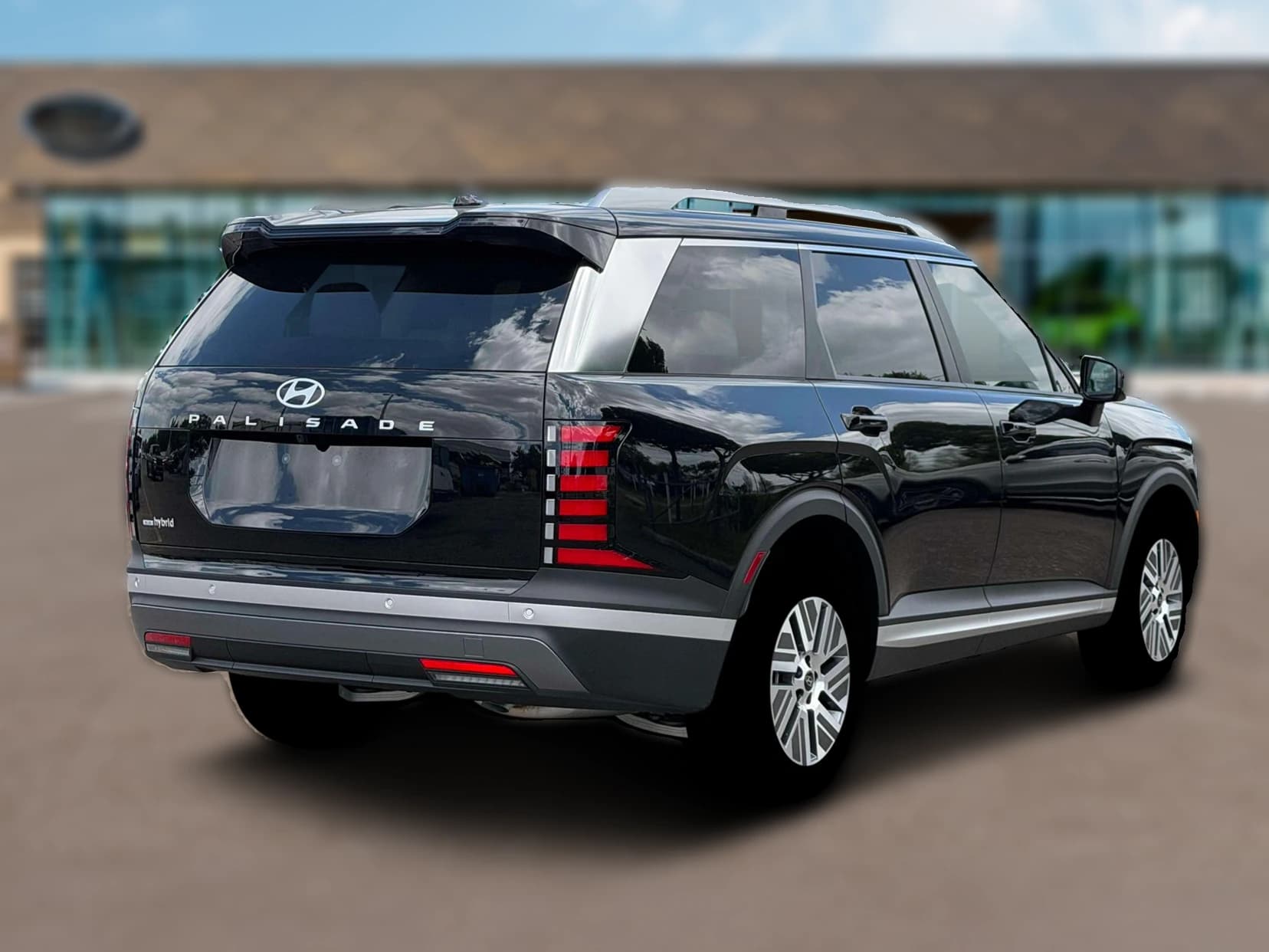 Hyundai Palisade Hybrid Blue SEL 7P FWD 2026 — side view