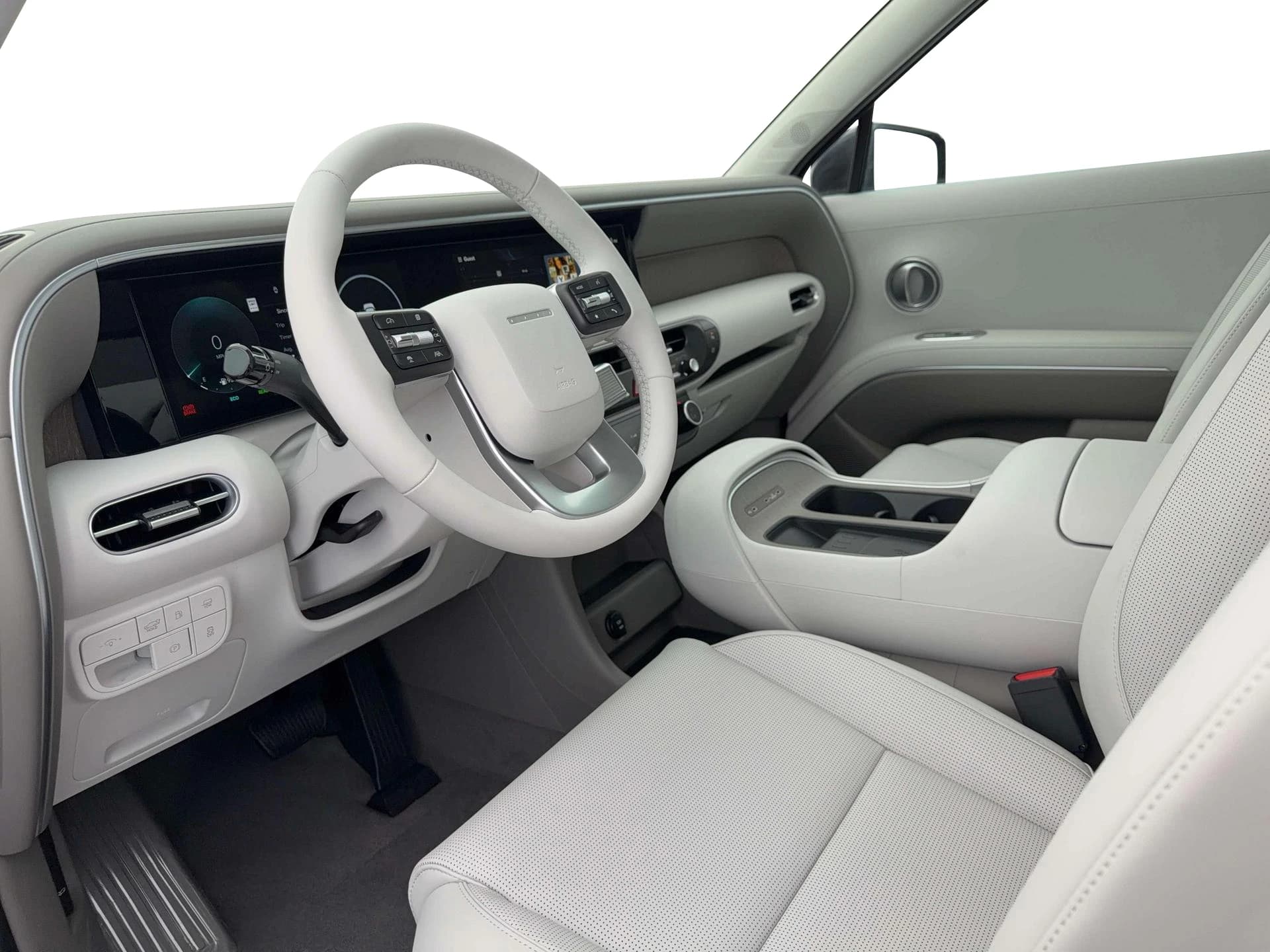 Hyundai Palisade Hybrid Blue SEL 7P FWD 2026 — side view