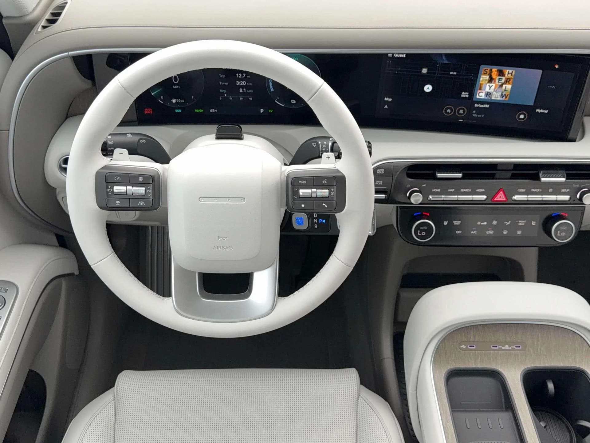 Hyundai Palisade Hybrid Blue SEL 7P FWD 2026 — side view