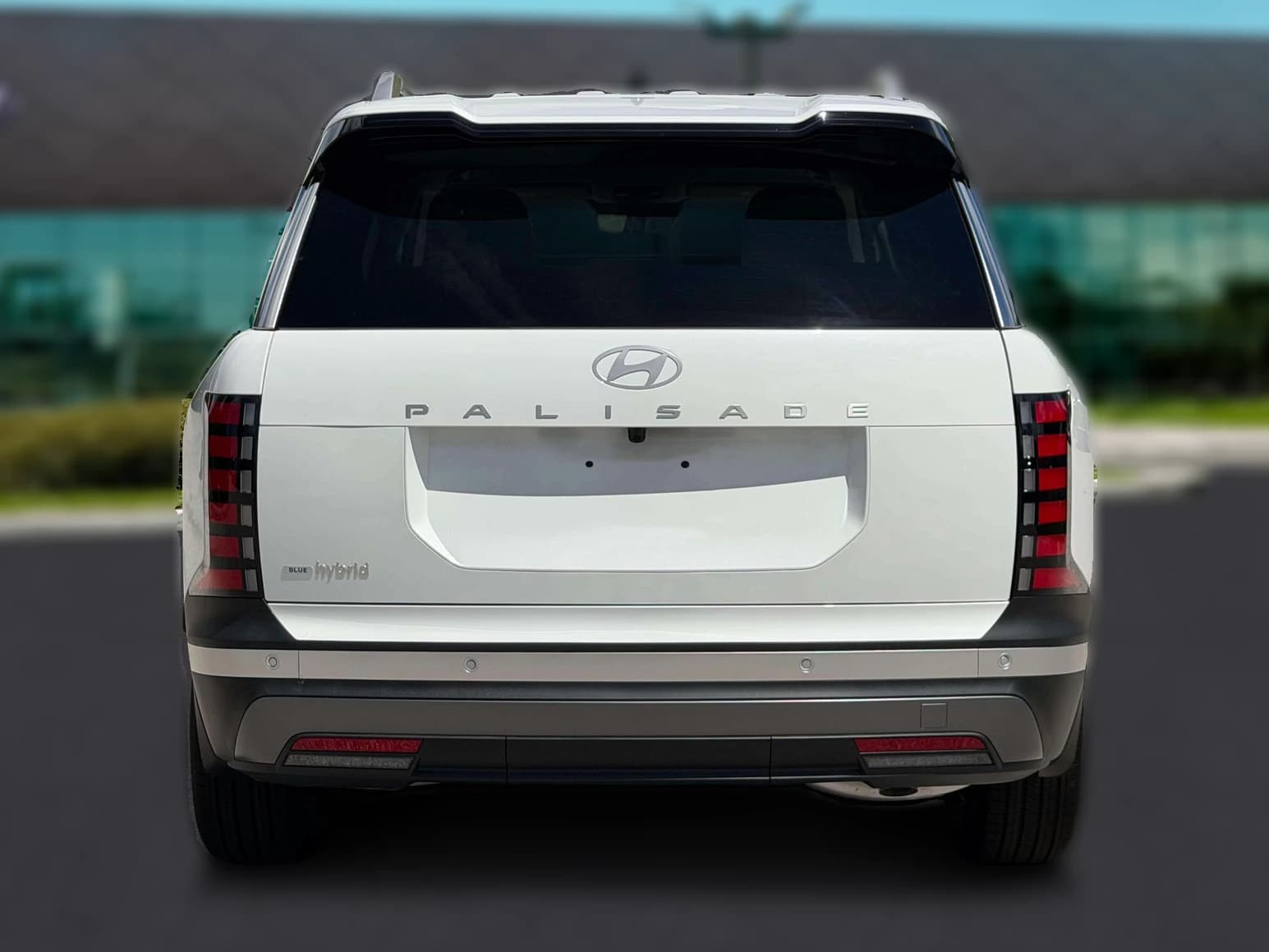 Hyundai Palisade Hybrid Blue SEL 8P FWD 2027 — side view