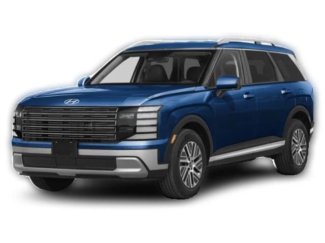 Hyundai Palisade Hybrid Blue SEL 7P FWD 2027 — side view