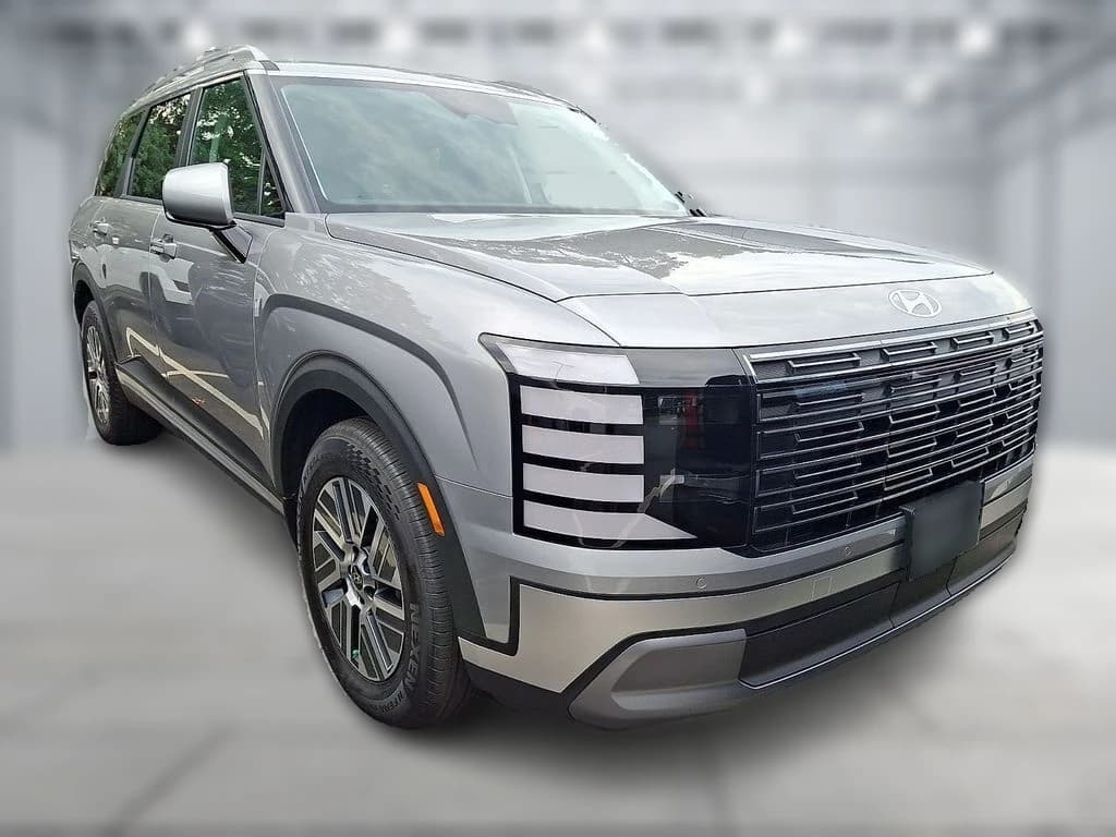 Hyundai Palisade Hybrid Blue SEL 8P FWD 2027 — side view