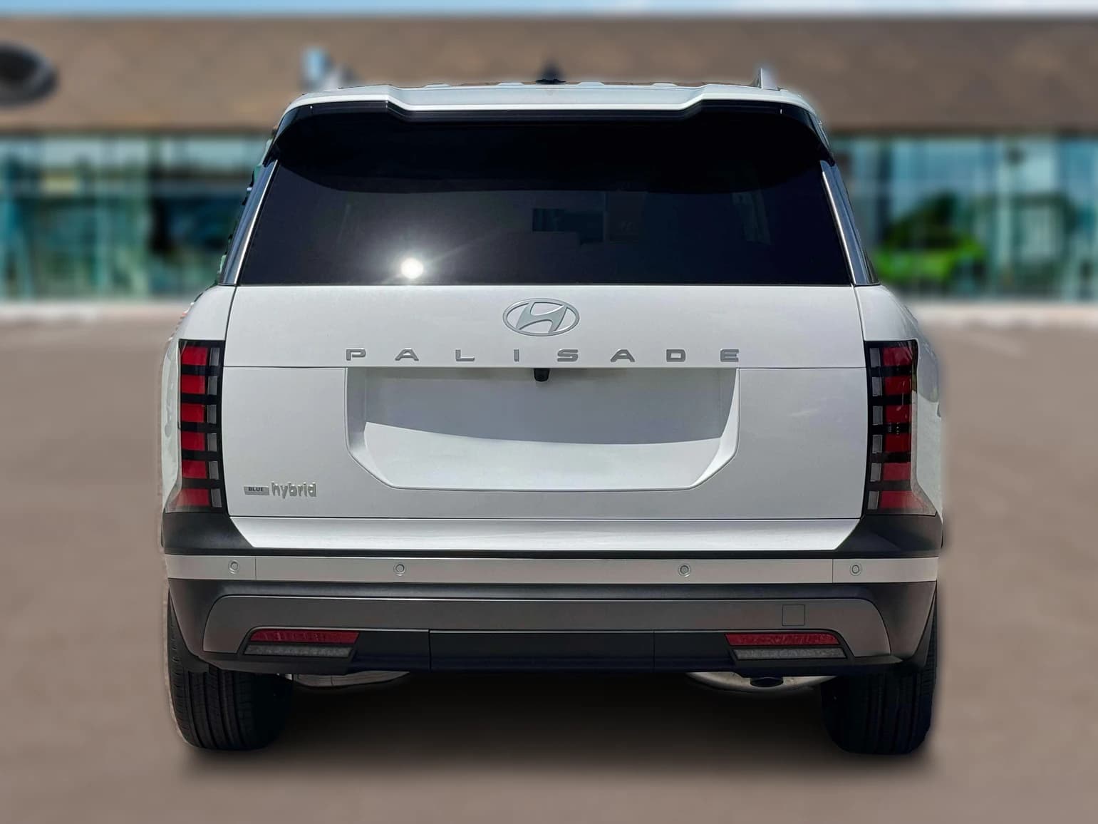 Hyundai Palisade Hybrid Blue SEL 7P FWD 2027 — side view