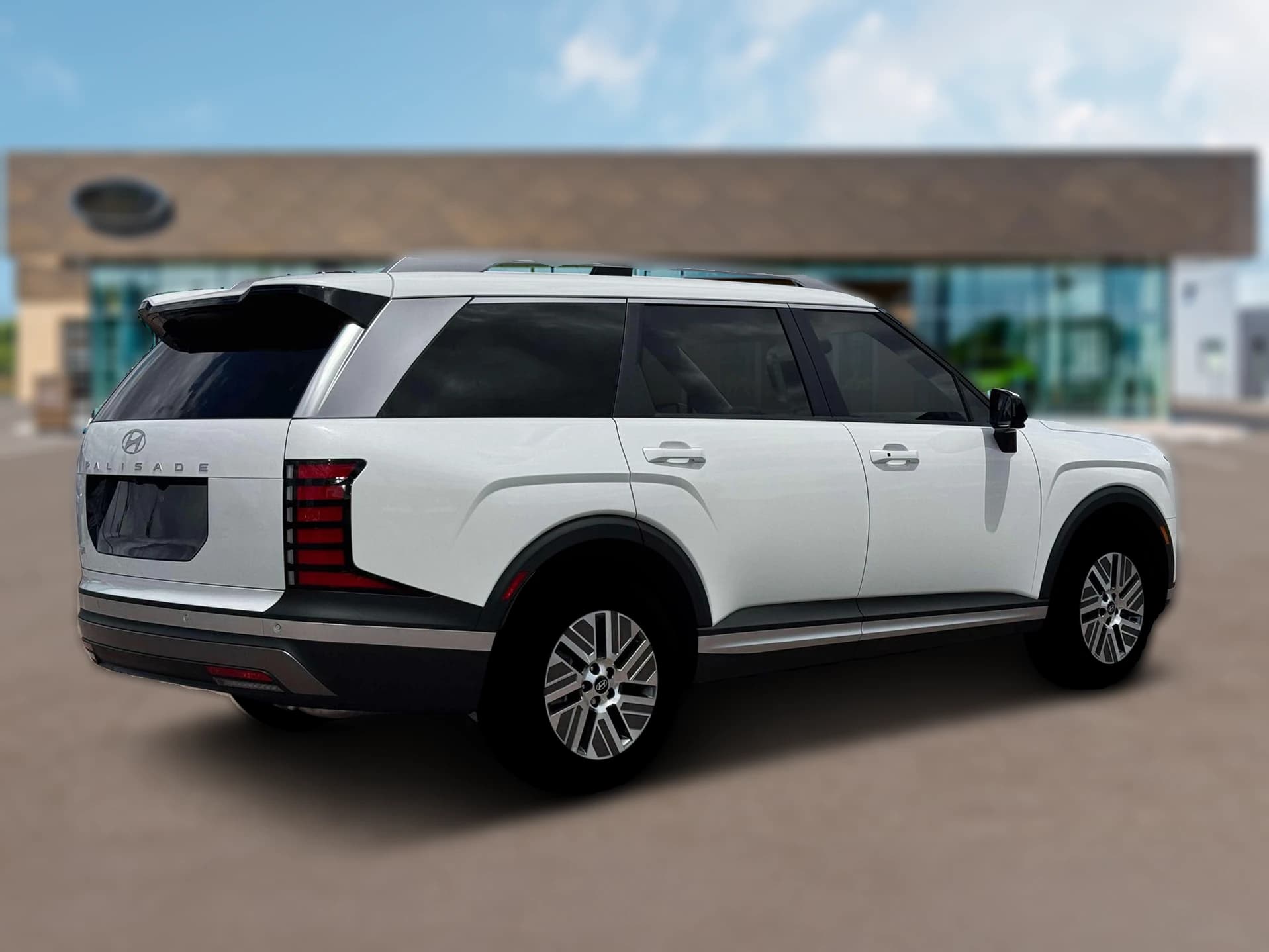 Hyundai Palisade Hybrid Blue SEL 7P FWD 2026 — side view