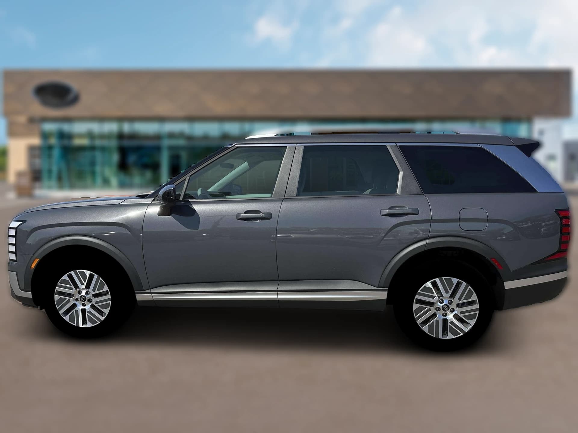 Hyundai Palisade Hybrid Blue SEL 8P FWD 2026 — side view