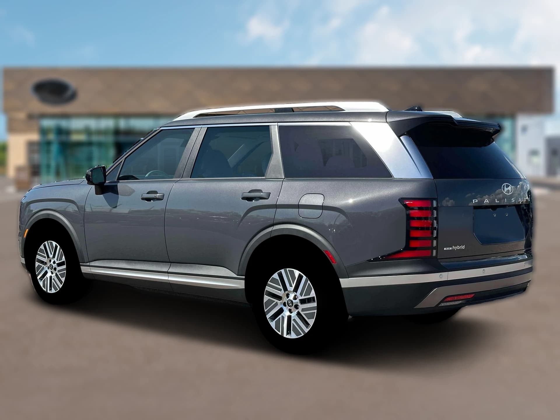 Hyundai Palisade Hybrid Blue SEL 8P FWD 2026 — side view