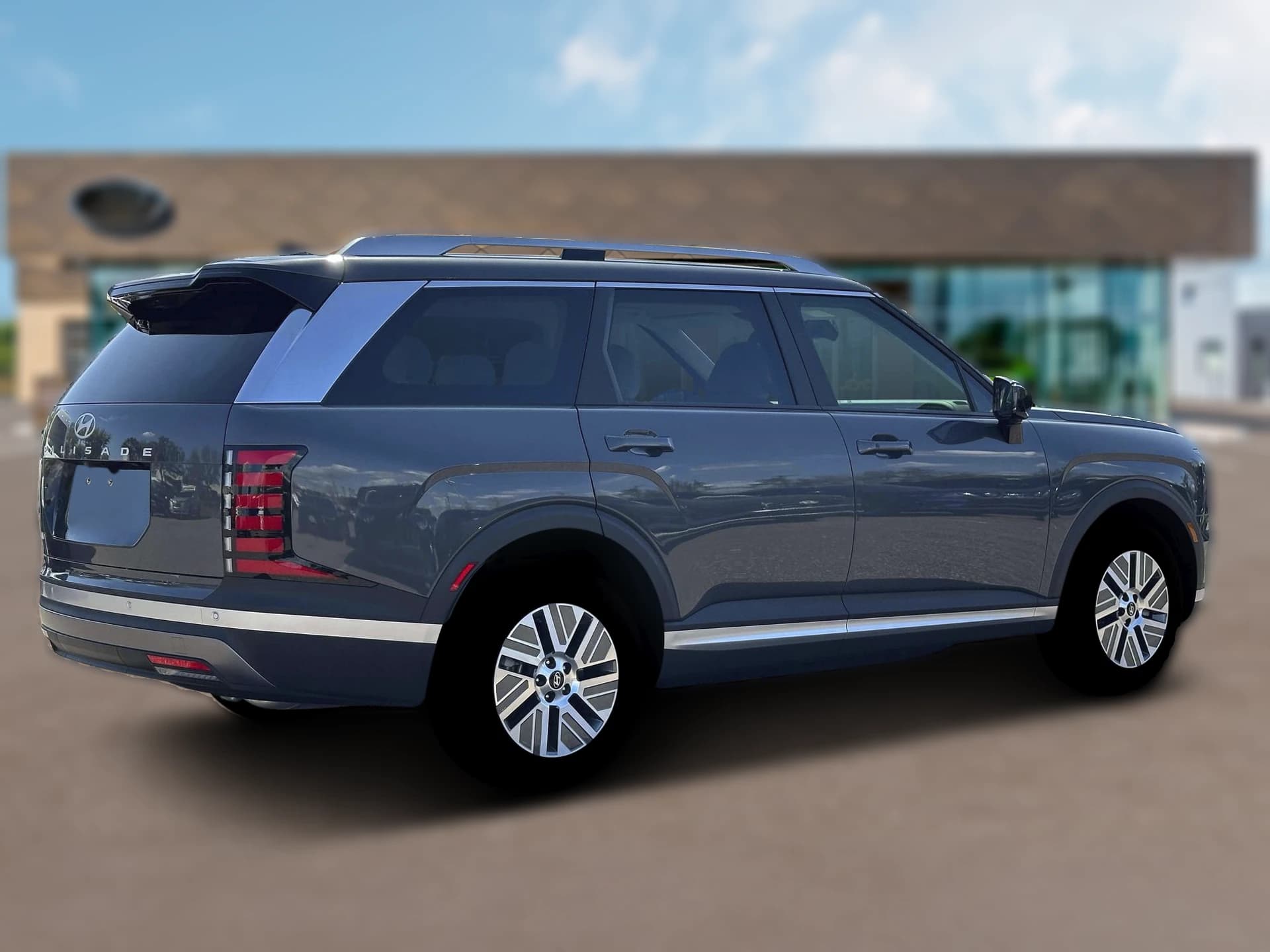 Hyundai Palisade Hybrid Blue SEL 8P FWD 2026 — side view