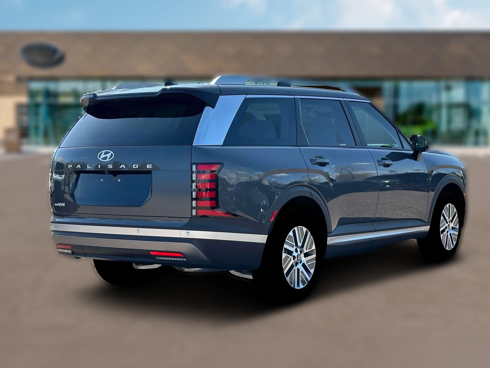 Hyundai Palisade Hybrid Blue SEL 8P FWD 2026 — side view
