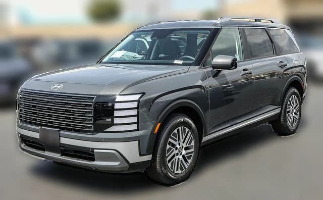Hyundai Palisade Hybrid Blue SEL 8P FWD 2026 — side view