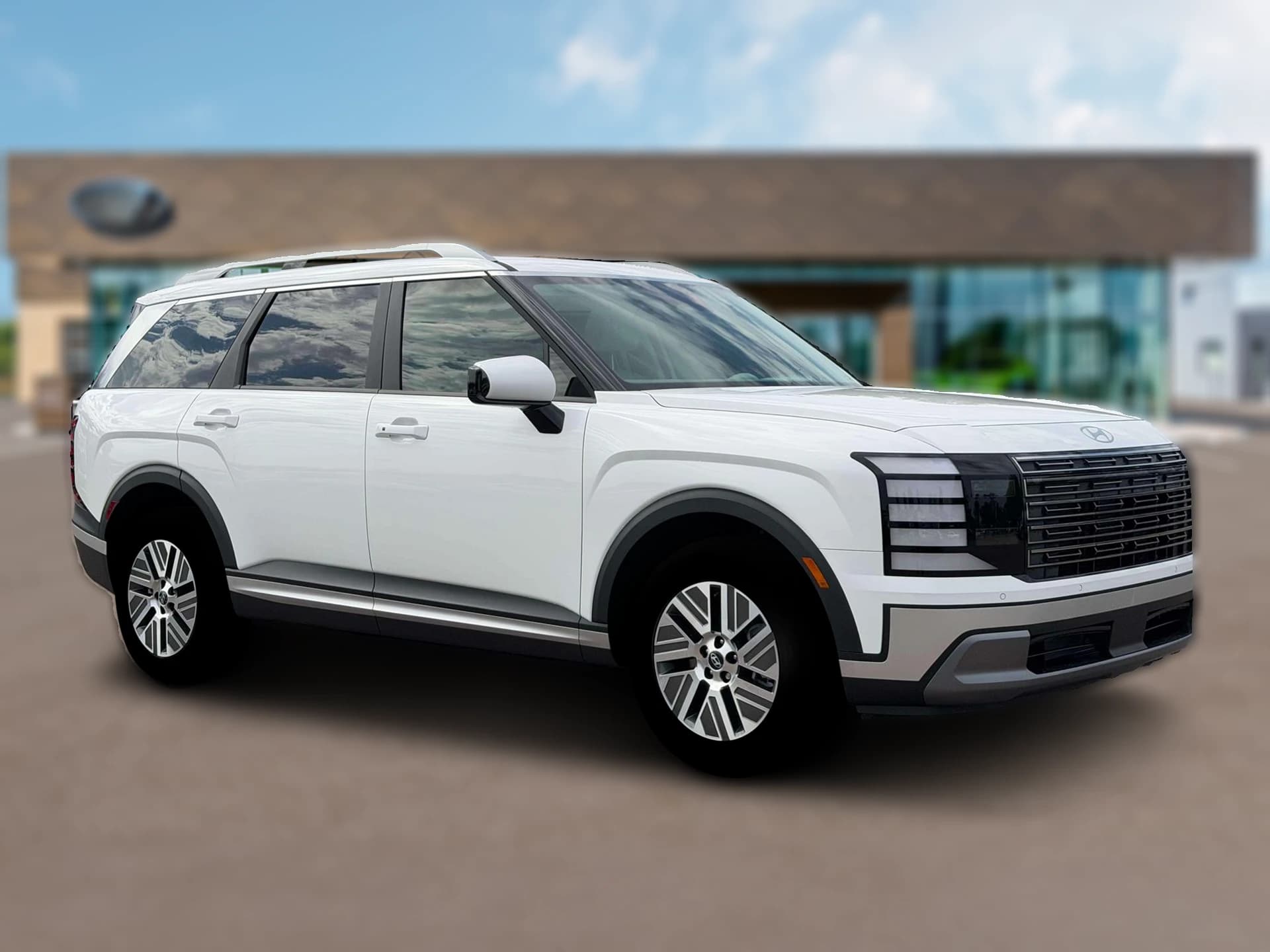 Hyundai Palisade Hybrid Blue SEL 8P FWD 2026 — side view