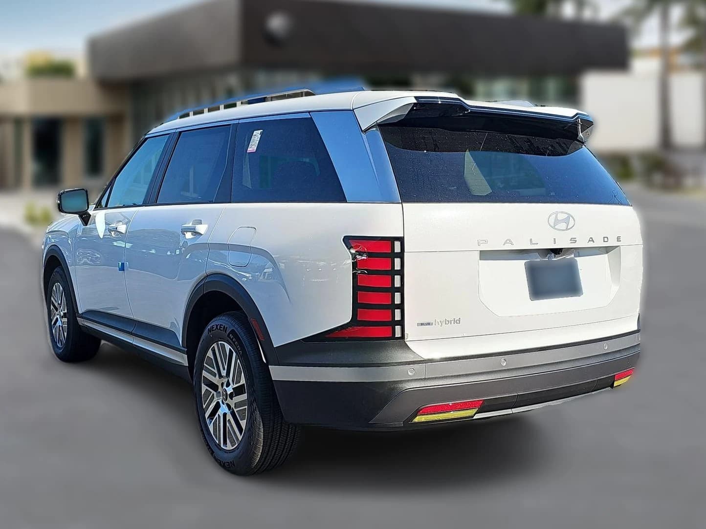 Hyundai Palisade Hybrid Blue SEL 8P FWD 2027 — side view