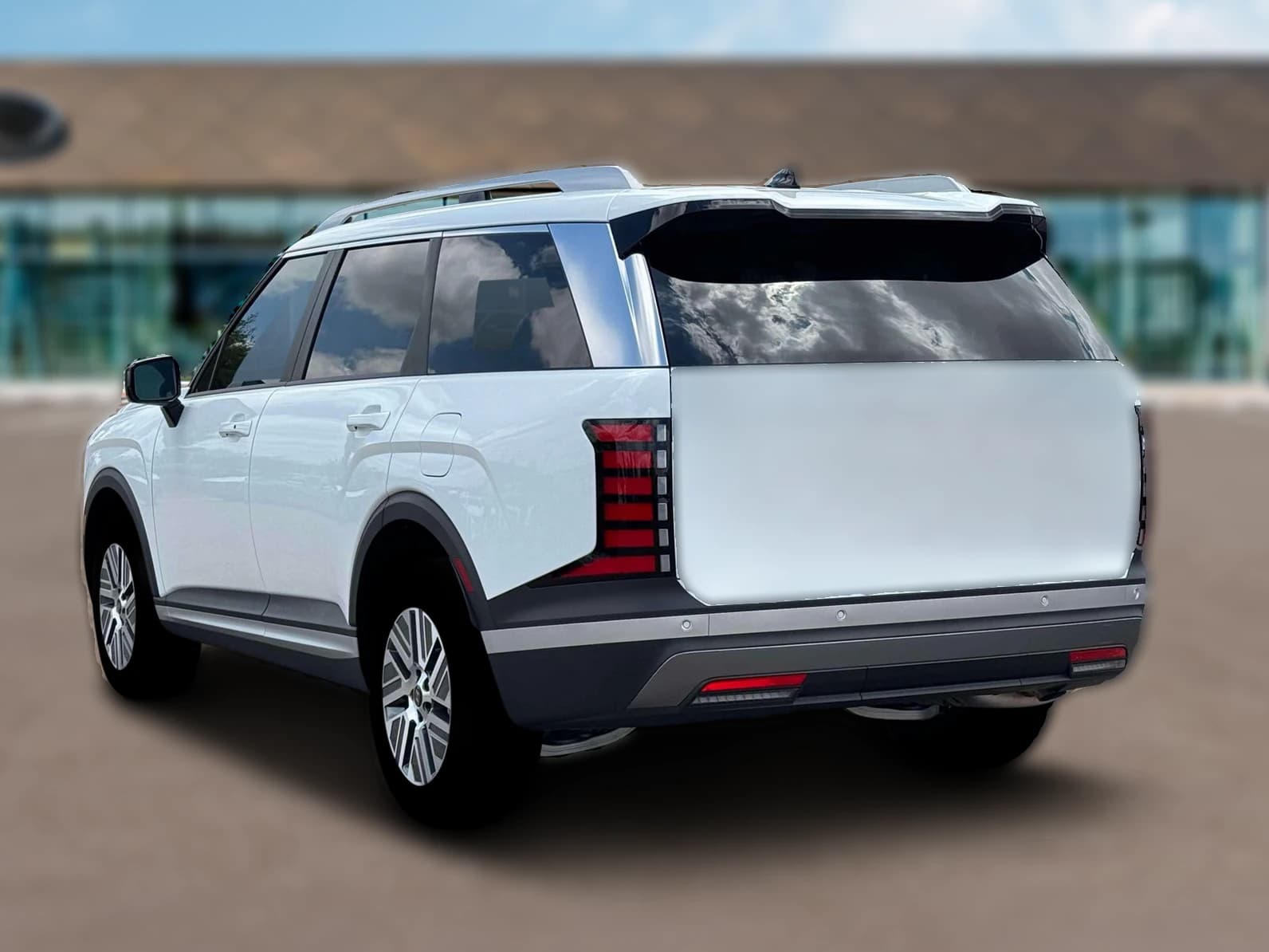 Hyundai Palisade Hybrid Blue SEL 7P FWD 2026 — side view