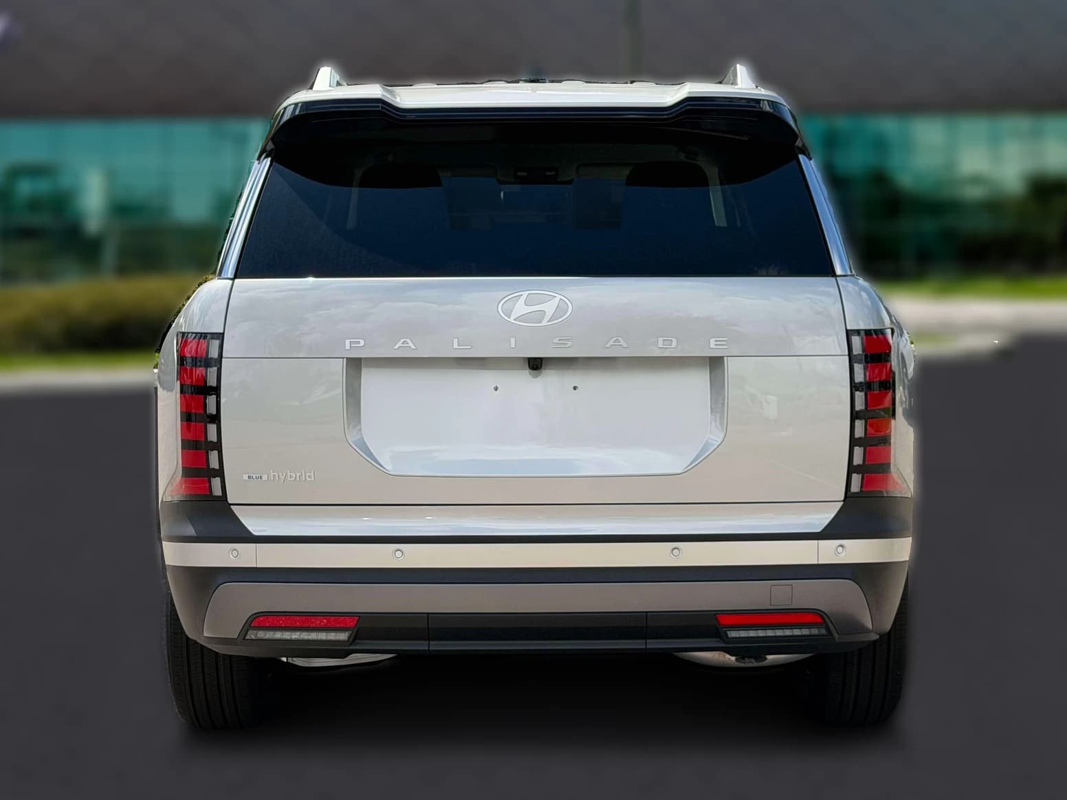 Hyundai Palisade Hybrid Blue SEL 8P FWD 2027 — side view